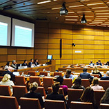 L'ONUDC tient au courant les Etats membres de l'évolution des politiques mondiales sur la traite d'êtres humains et le trafic de migrants. Image: ONUDC