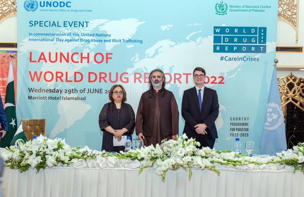 Findings Of World Drug Report 2022 Highlighted At Special Launch Event In Islamabad On The 7274