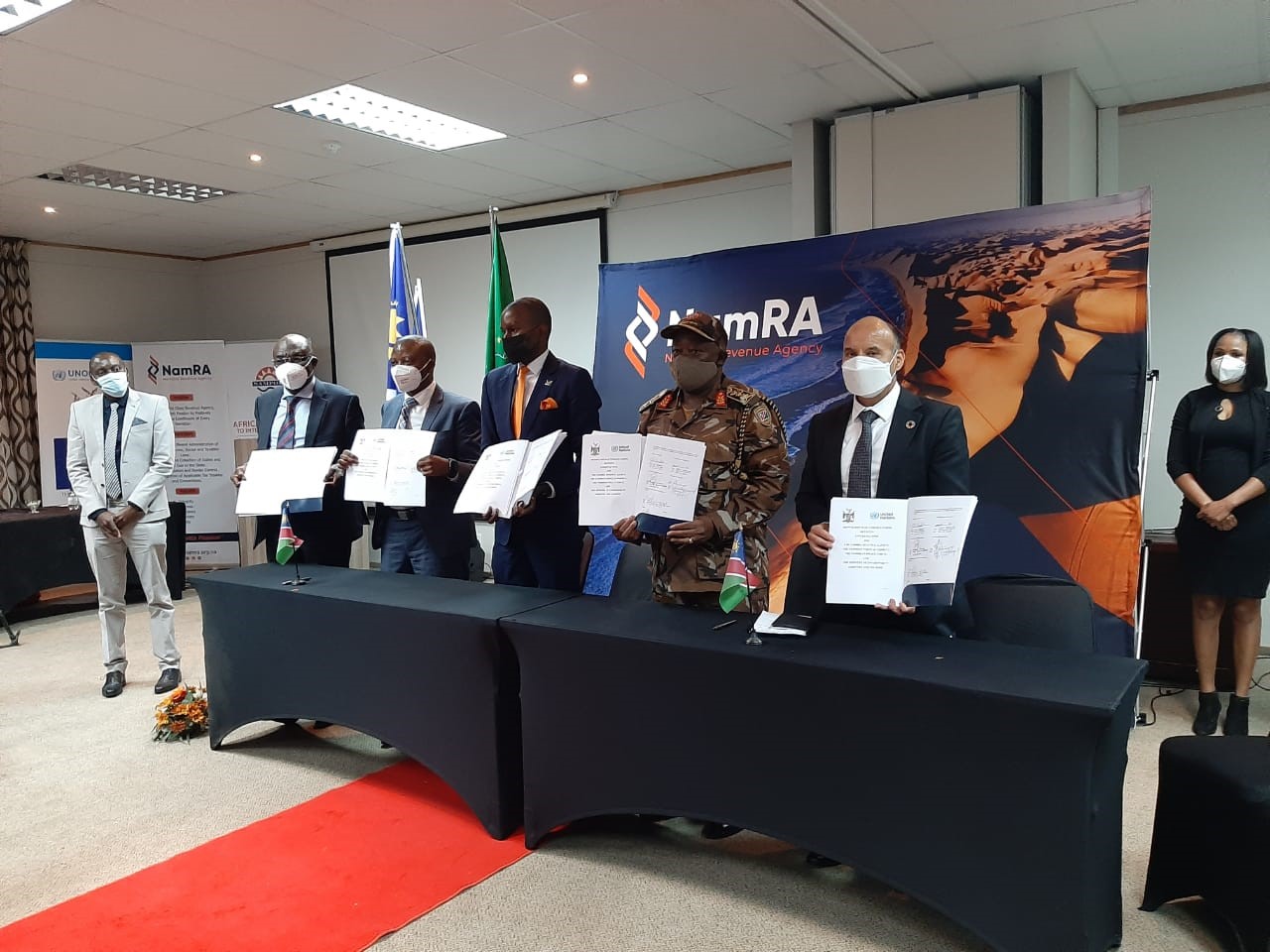 Namibia Signs Mou With The Unodc Wco Container Control Programme And