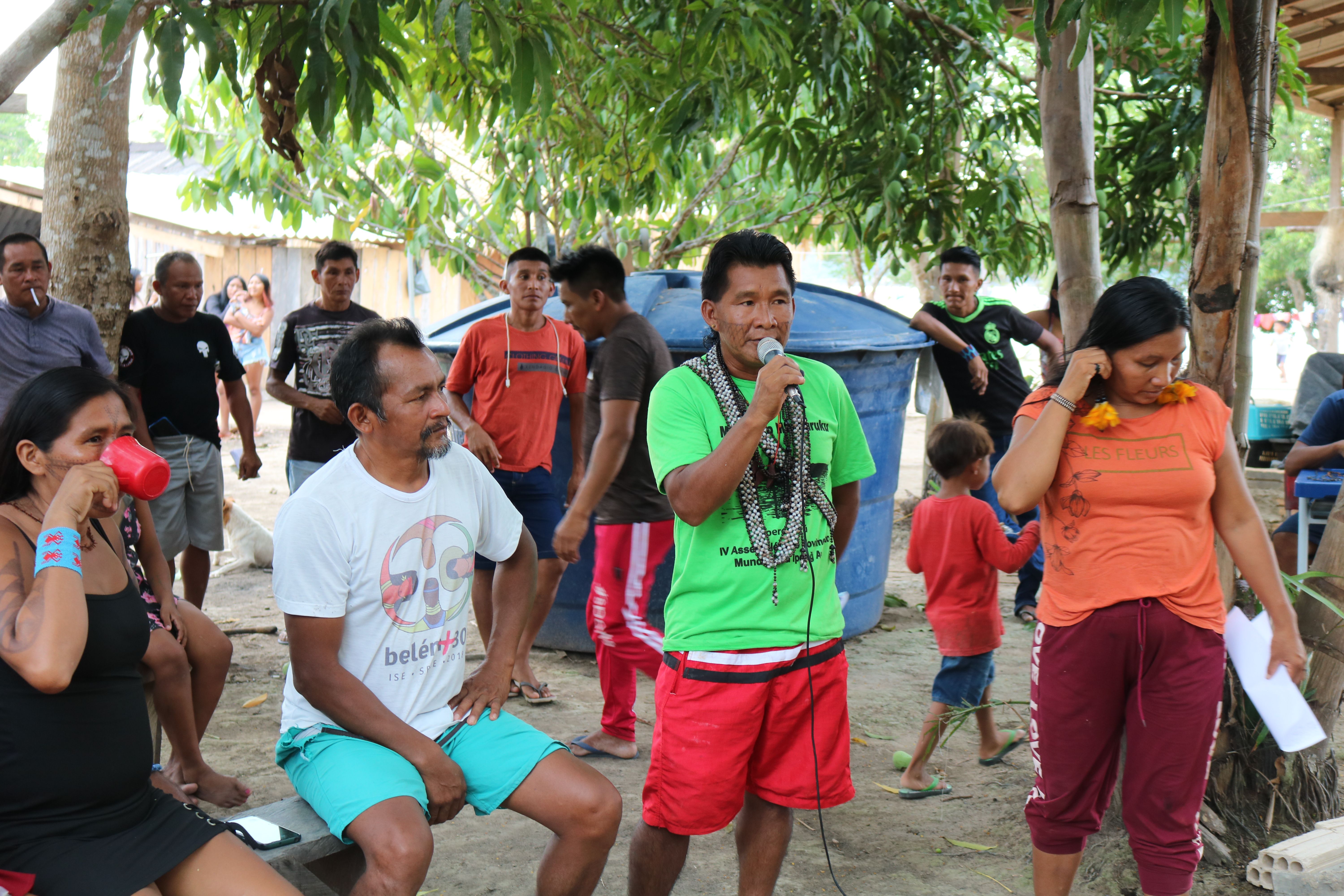 Lideranças Munduruku