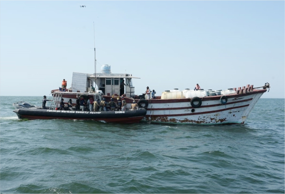 A four-week Interagency Qualification Training Course successfully concludes at the Training Facility of Pakistan Maritime Security Agency (PMSA) in Karachi