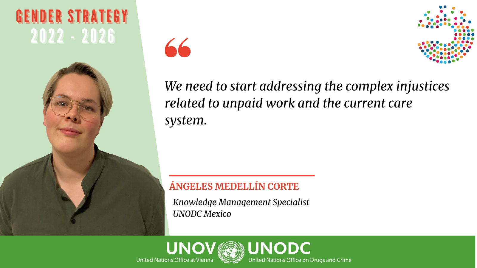 UNOV/UNODC Gender Strategy 2022-2026