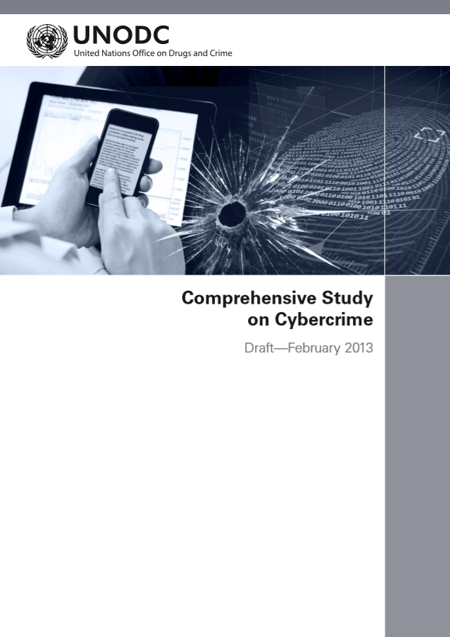 Draft Comprehensive Study On Cybercrime