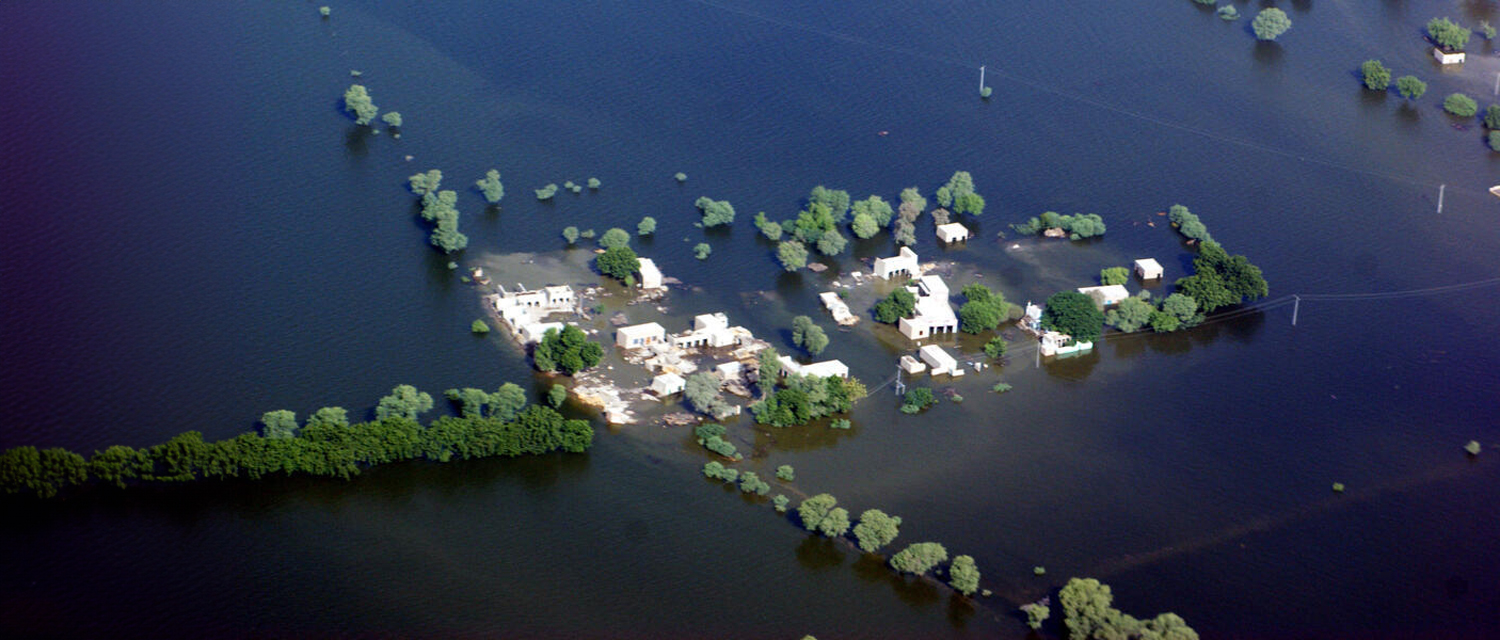 Aerial View of Floods