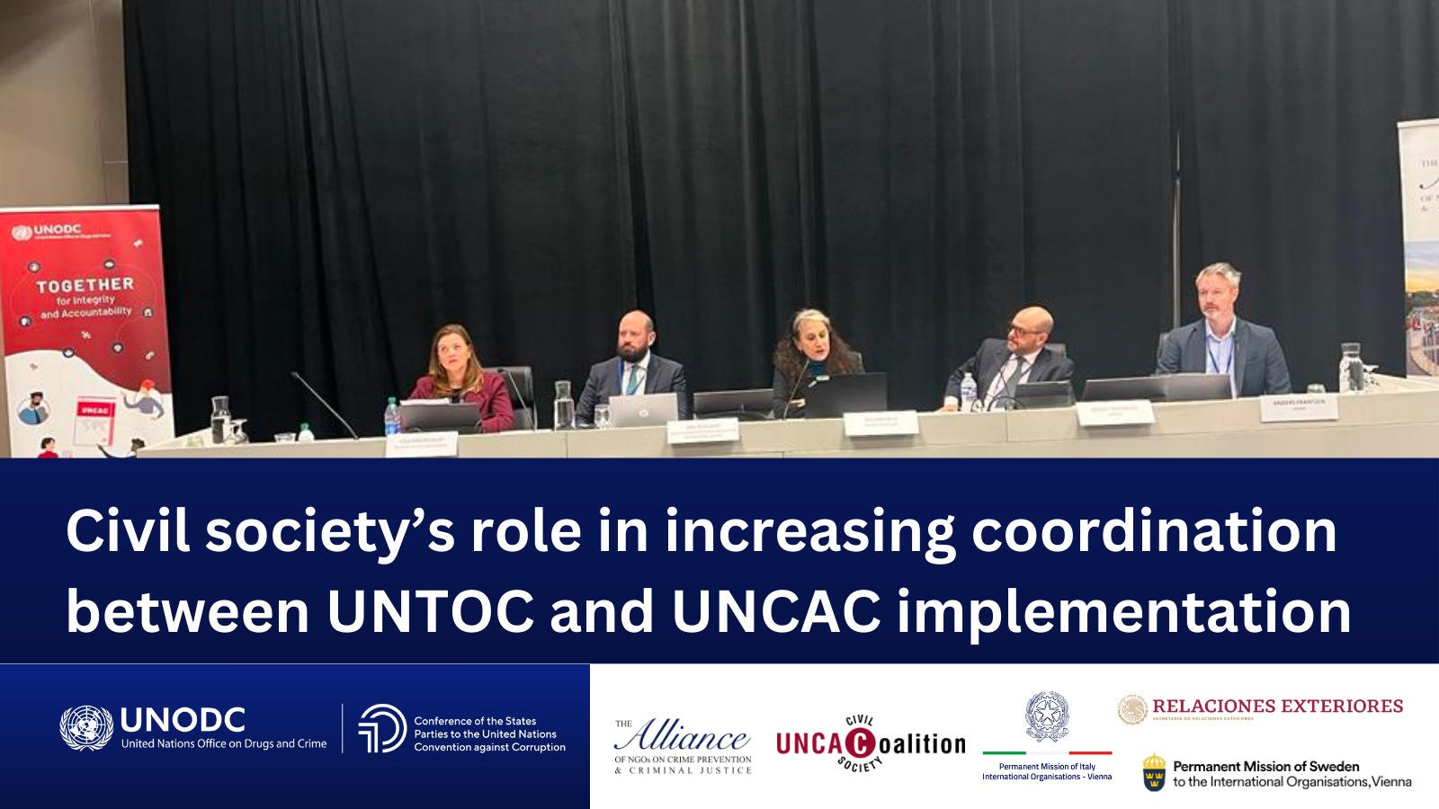 Advancing synergy between UNTOC and UNCAC through the engagement of ...